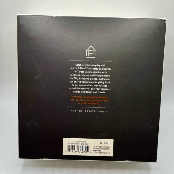 NWT 2018 Hearth & Hand with Magnolia napkin rings - Picture 4 of 5